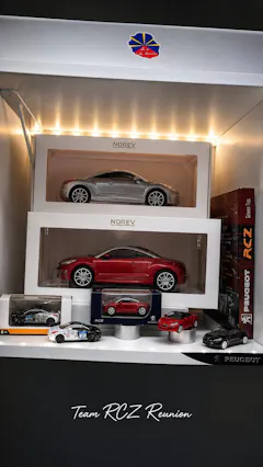 Peugeot RCZ 2010 Mercury Grey 1:18 – Norev