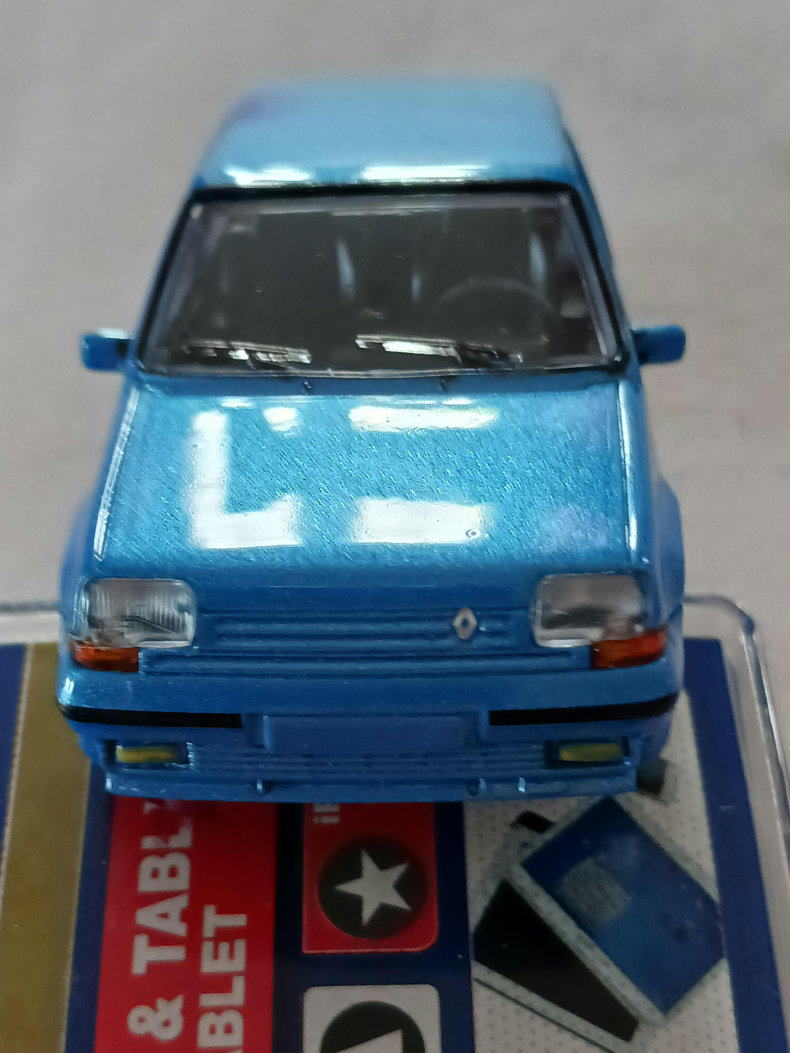 Renault SuperCinq GT Turbo Ph II 1988 White Jet-car 1:43 – Norev