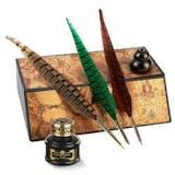 Pheasant Quill Nib Pen and Ink Set - de Young & Legion of Honor Museum  Stores