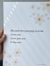 PAPATYA - Cemal Süreya Poster