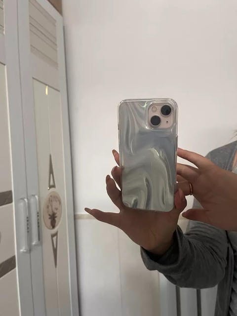 Silver ShineFlow Phone Case