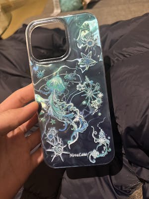 Cute Magical Ocean Jellyfish ShineFlow Phone Case