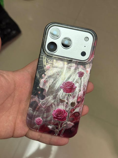 Rose Time Machine Romantic Shining Phone Case Cover