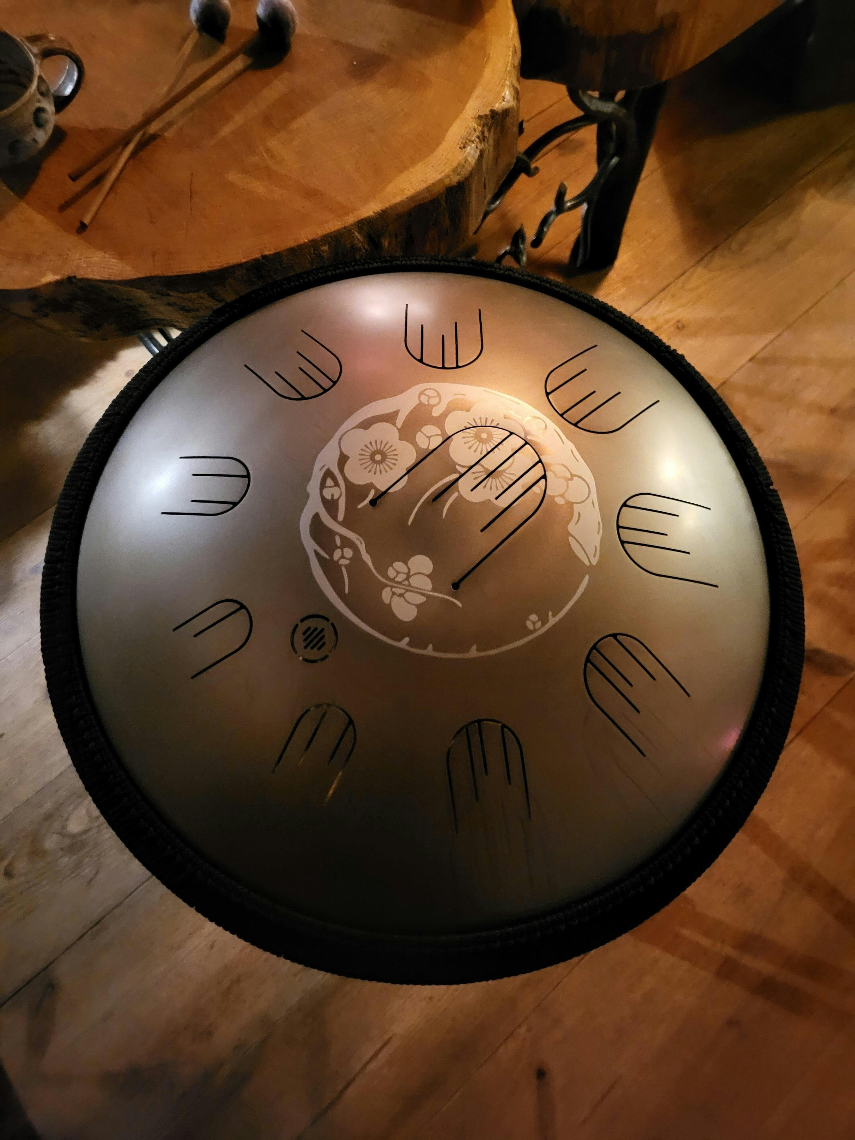 Nova 48 'Gold' Steel Tongue Drum – Handmade in Ukraine, Premium