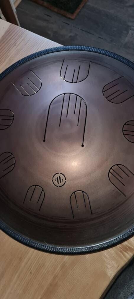 Nova 48 'Gold' Steel Tongue Drum – Handmade in Ukraine, Premium