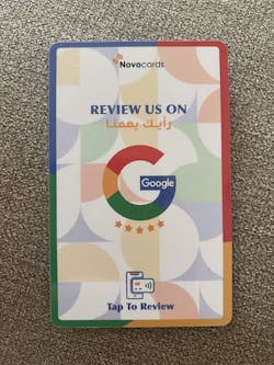 Google Review Card