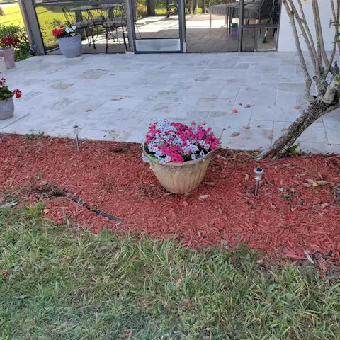 Customer photo from a Novora outdoor floral review