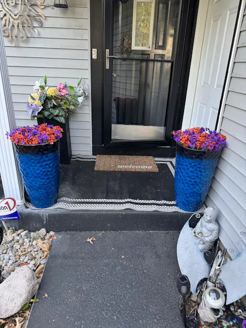 Customer photo of Novora outdoor faux flowers