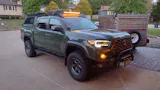 Rock Series 30 Inch Single Row Dual Color Beam LED Off-Road Light Bar White and Amber