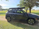 ABS Hard-Shell Car Side Awning Tent for Camping - 6.5FT*8.2FT