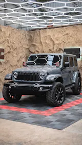 HALO SE Series 6-inch LED Pod Lights with Red and White DRL