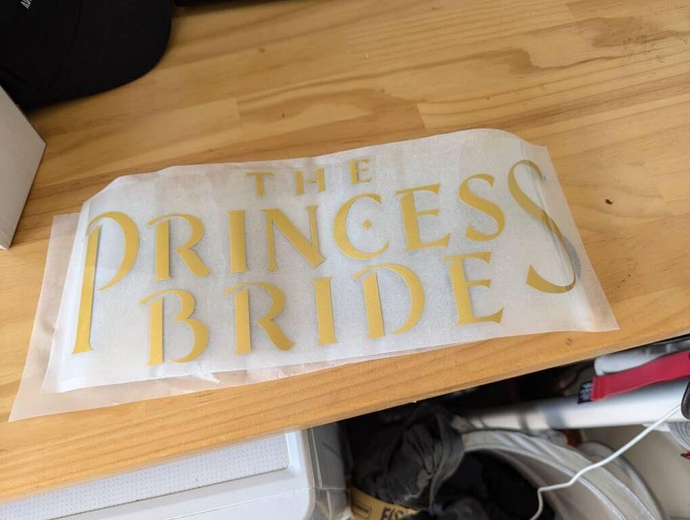 Iron-On Text Transfers