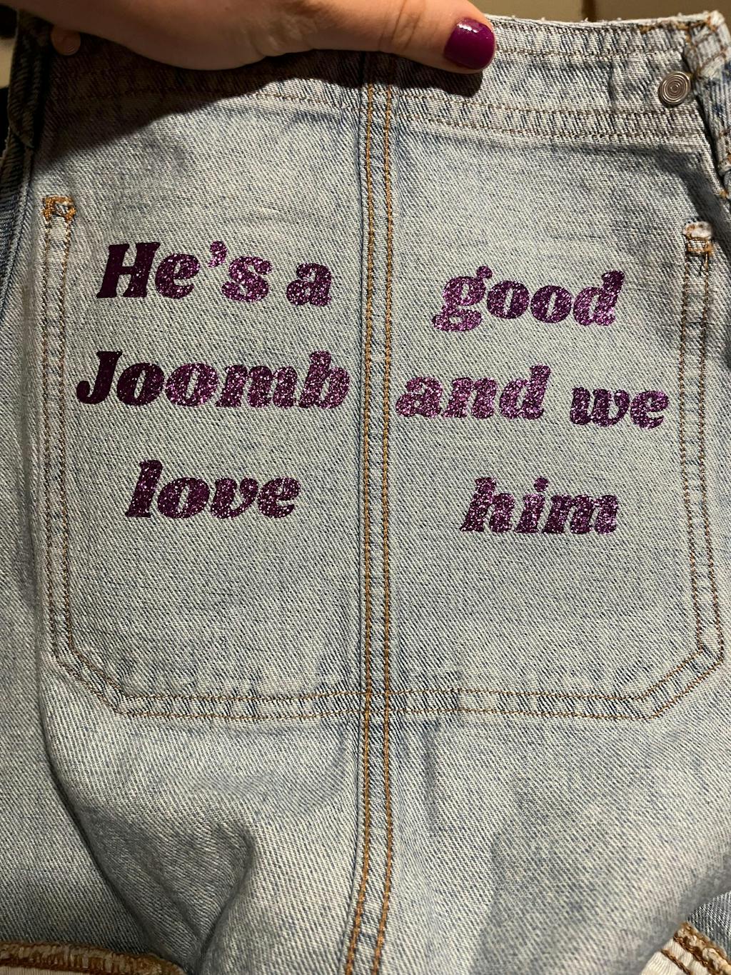 Iron-On Text Transfers