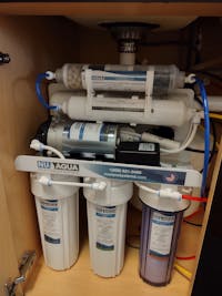 NU Aqua Platinum Series 6 Stage Alkaline 100GPD RO System with Booster Pump