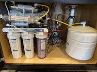 NU Aqua Platinum Series 7 Stage Alkaline and UV Ultraviolet 100GPD RO System with Booster Pump