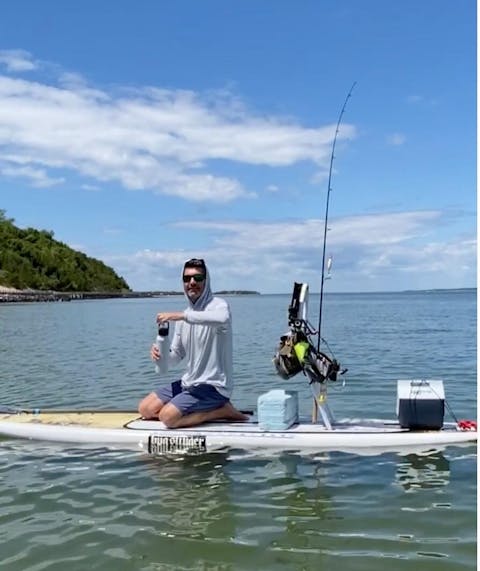 34 oz / 1 L Carabiner Water Bottle with Clip Cap