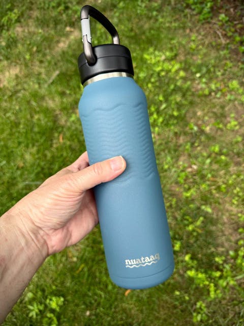 34 oz / 1 L Carabiner Water Bottle with Clip Cap