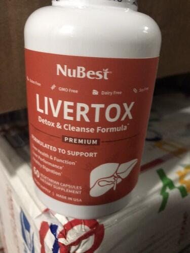 LiverTox, Advanced Formula For Liver Detox, Cleanse & Digestion, 60 Ve ...