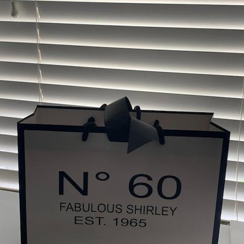 Designer-Style Personalised Gift Bag – Custom Age, Name or Occasion