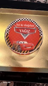Kırmızı Şimşek Mcqueen Pastası