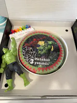Spiderman Hulk Pastası