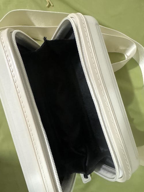 Lucca Off-White Mini Travel Bag