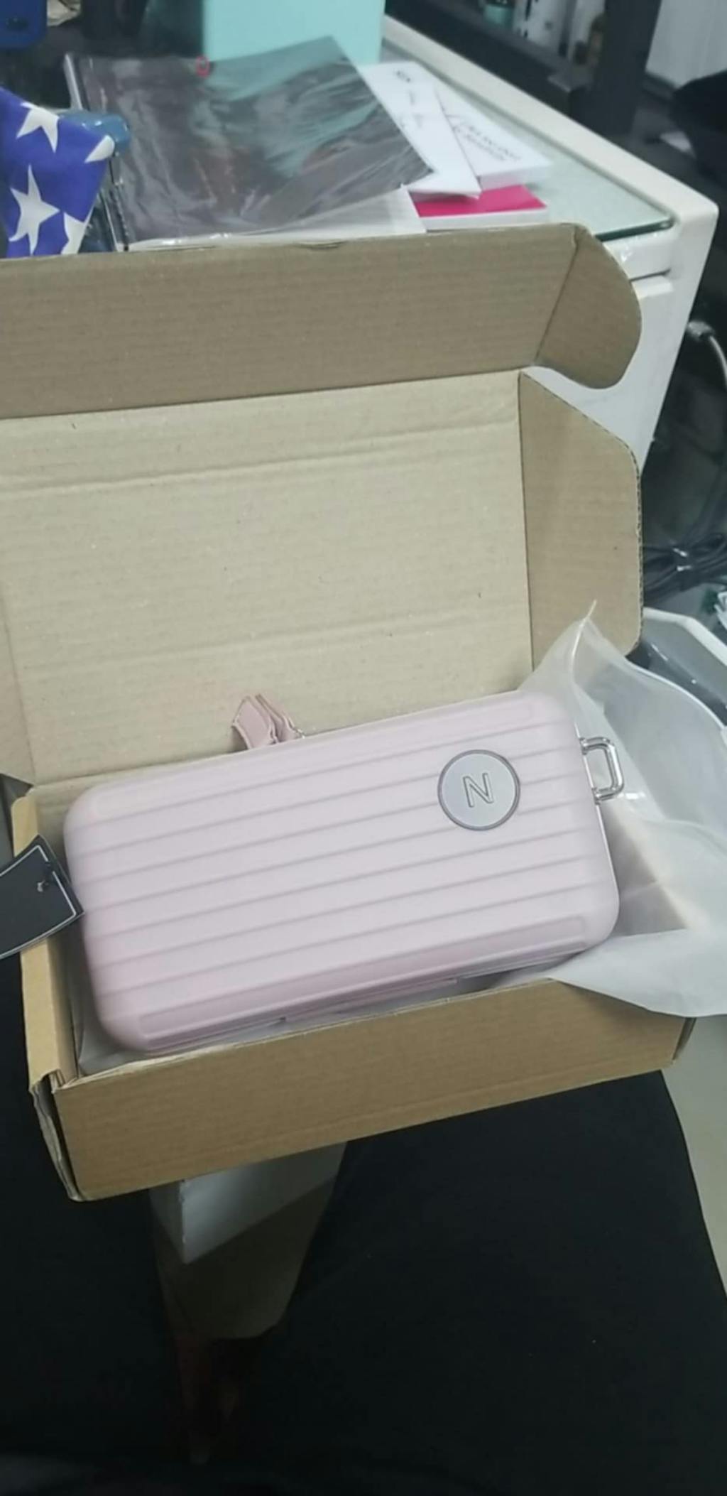 Lucca Pink Mini Travel Bag