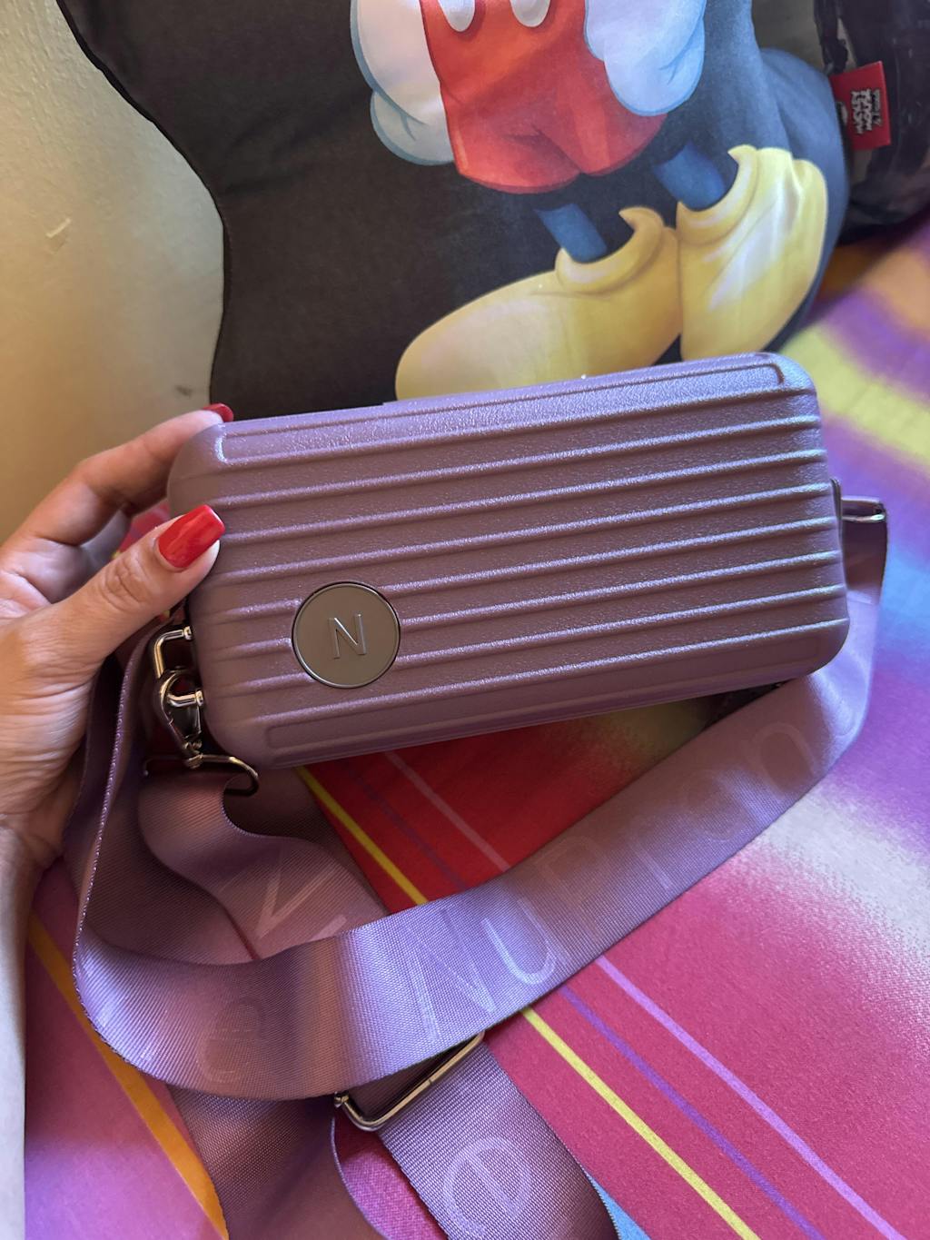 Lucca Violet Mini Travel Bag