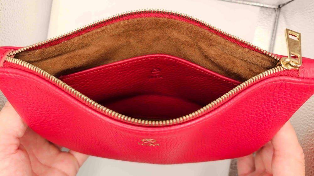 Cherry con interior serraje marron