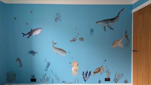 Ocean Life Nursery Wall Stickers