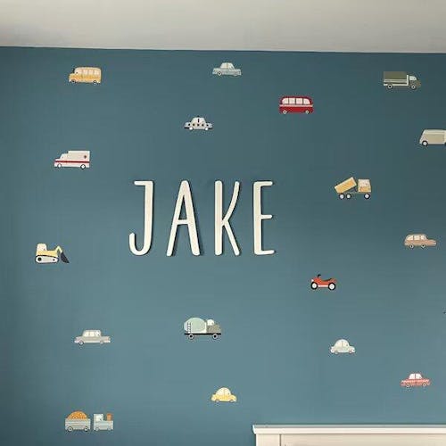 Transport Vehicles Nursery Wall Stickers