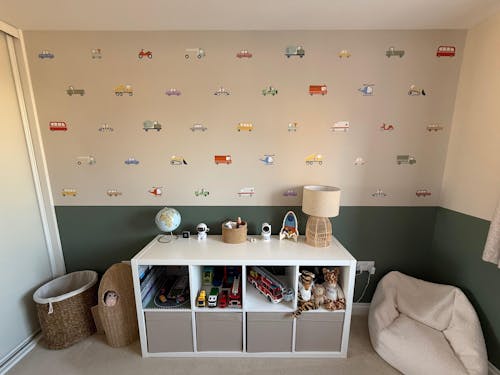 Transport Vehicles Nursery Wall Stickers