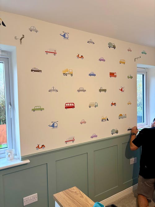 Transport Vehicles Nursery Wall Stickers