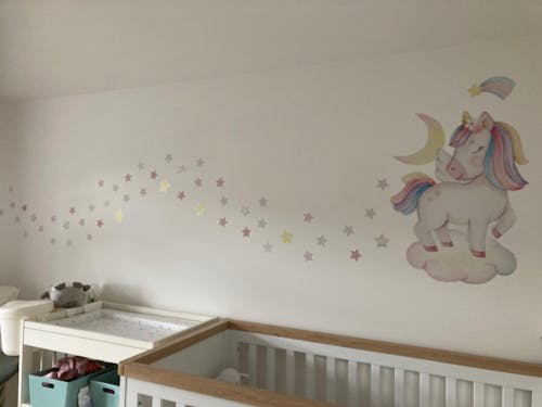 Unicorn Nursery Wall Sticker
