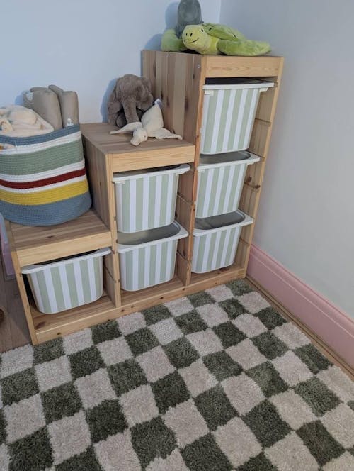 Striped Stickers For Ikea Trofast Drawers