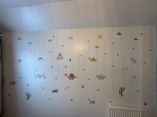 Jurassic Journey Dinosaur Nursery Wall Stickers