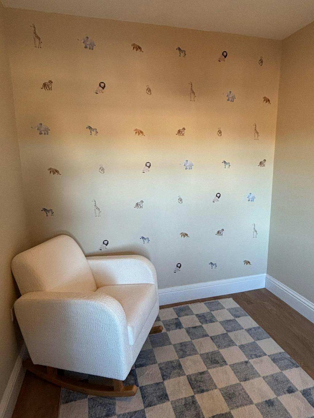 Mini Safari Nursery Wall Stickers