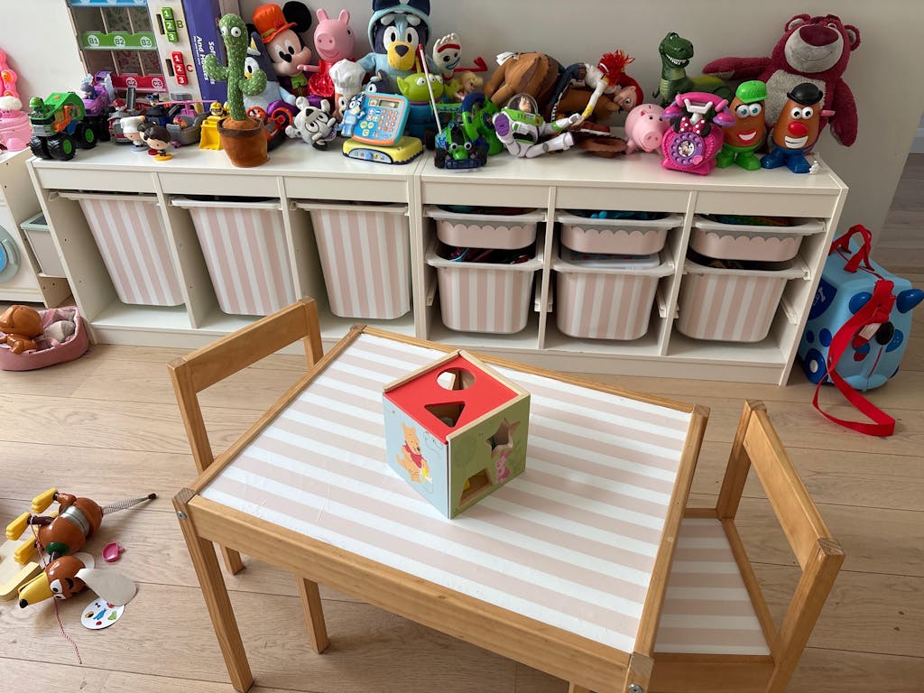 Striped Stickers For Ikea Trofast Drawers