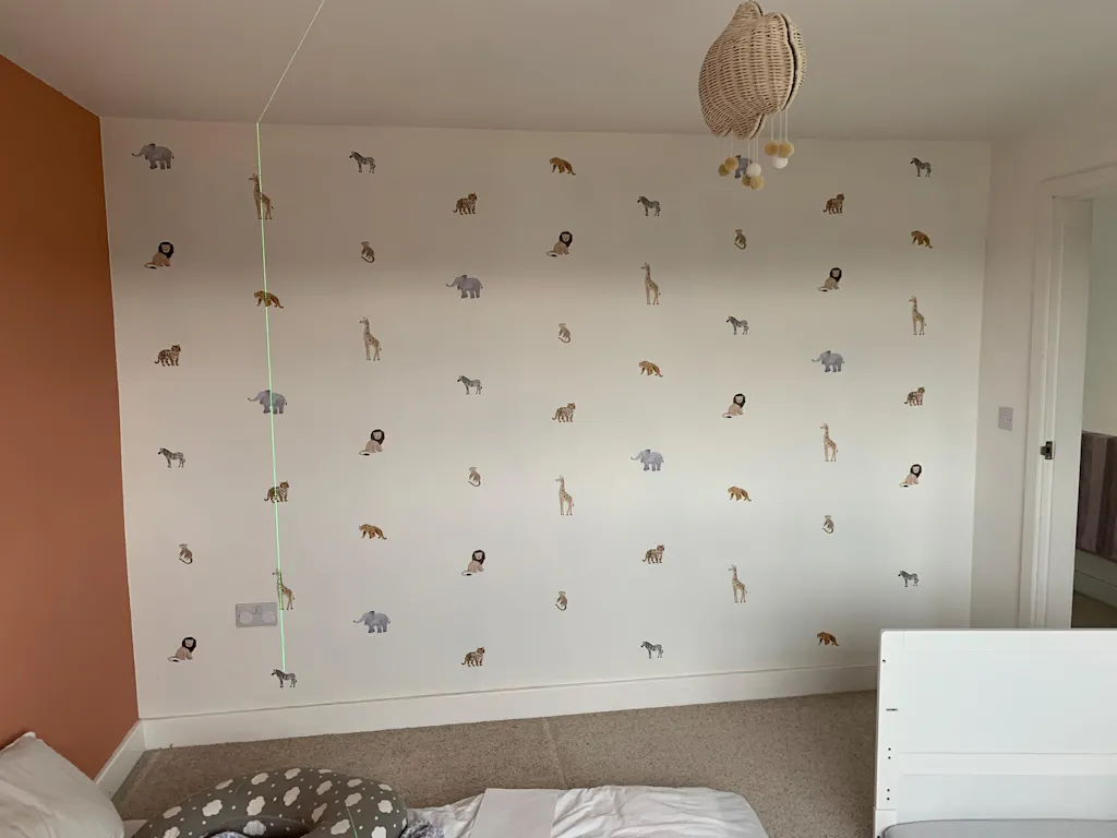 Mini Safari Nursery Wall Stickers