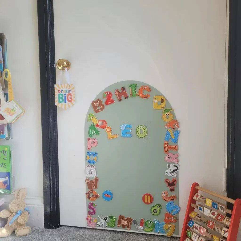 Removable Magnetic Arch Chalk Board Wall Sticker