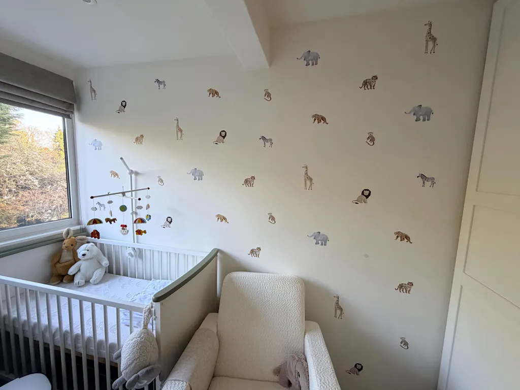 Mini Safari Nursery Wall Stickers
