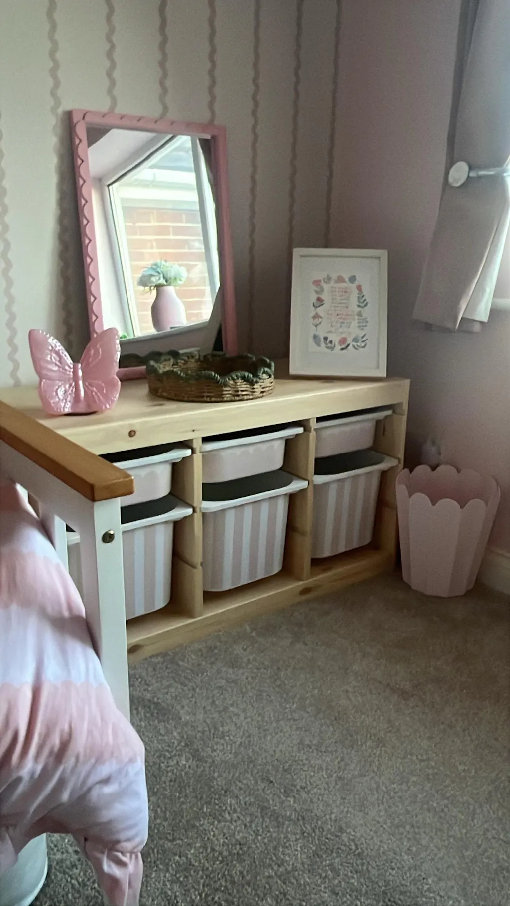 Striped Stickers For Ikea Trofast Drawers