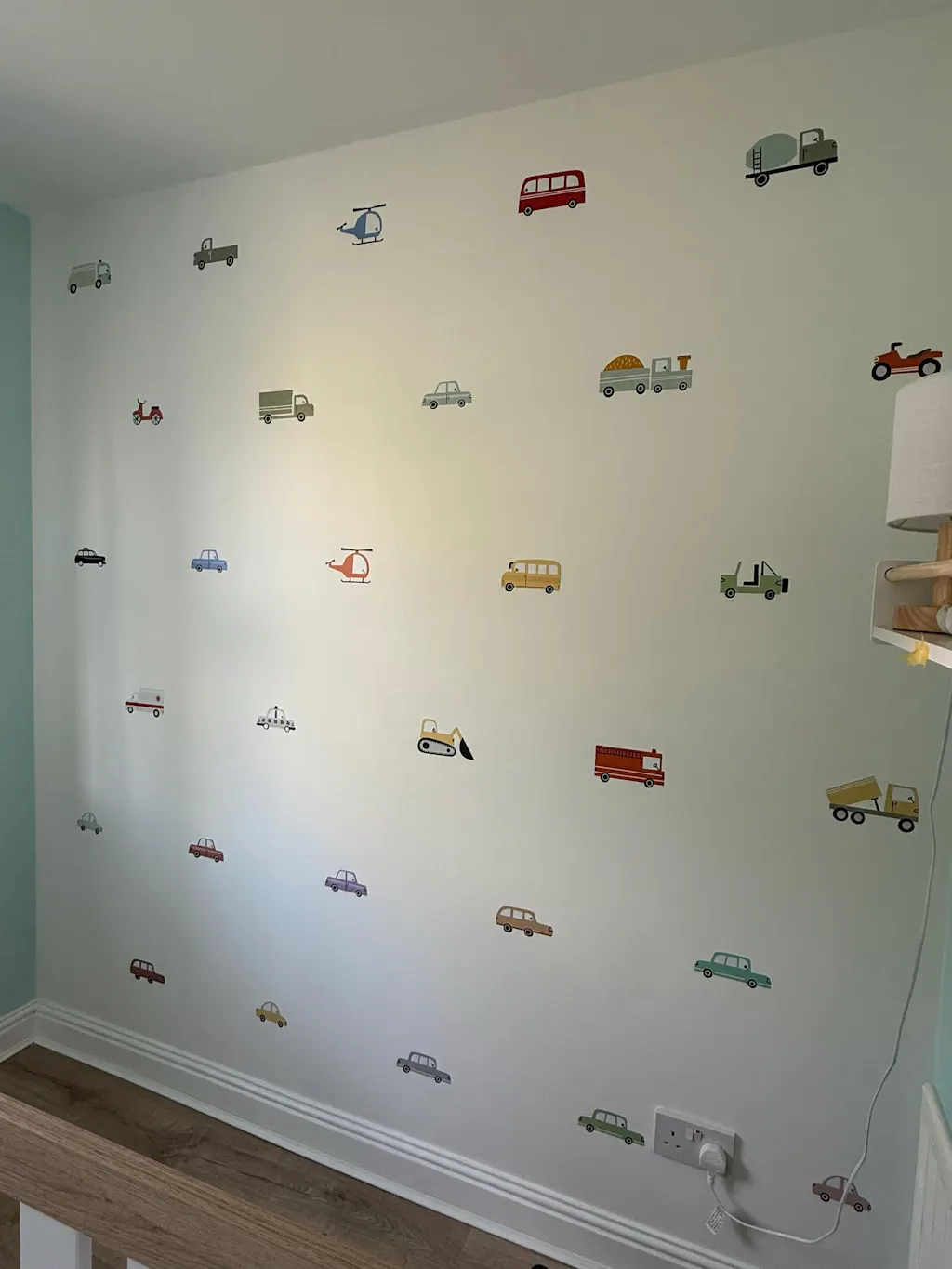 Transport Vehicles Nursery Wall Stickers