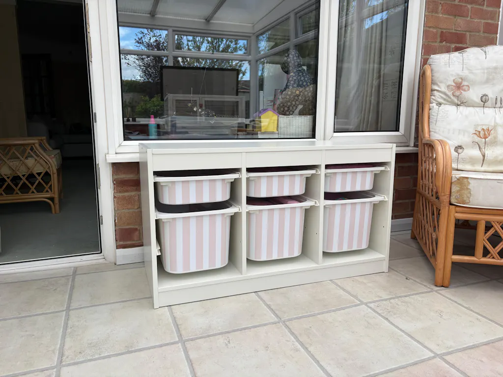 Striped Stickers For Ikea Trofast Drawers