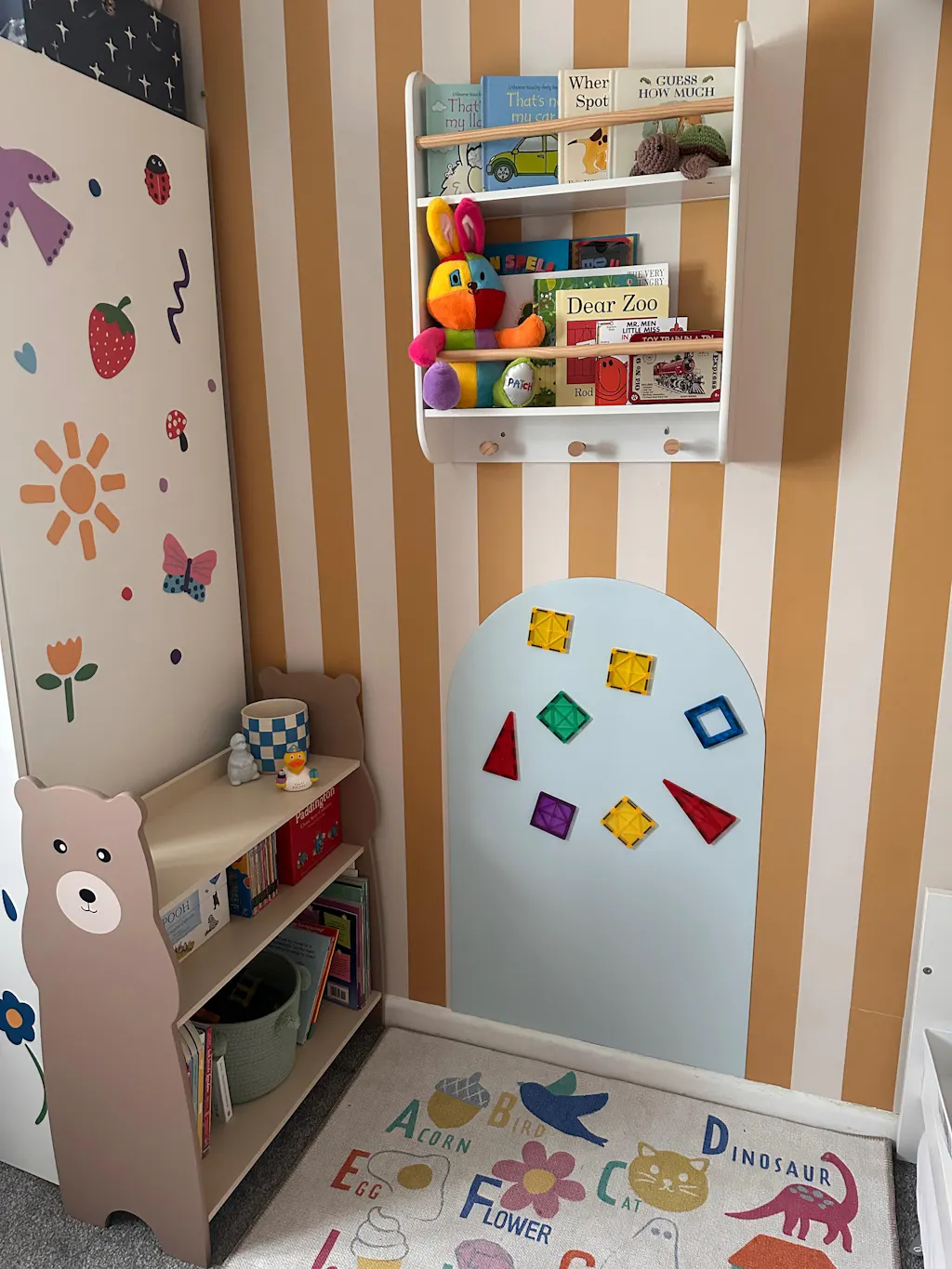 Removable Magnetic Arch Chalk Board Wall Sticker