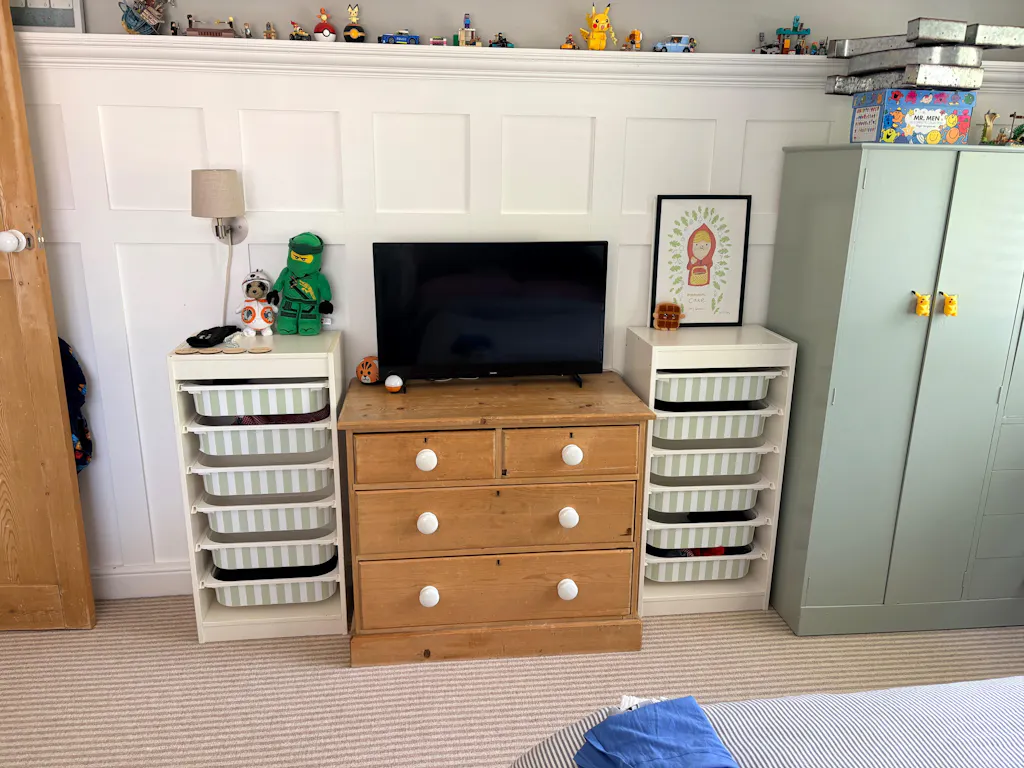 Striped Stickers For Ikea Trofast Drawers