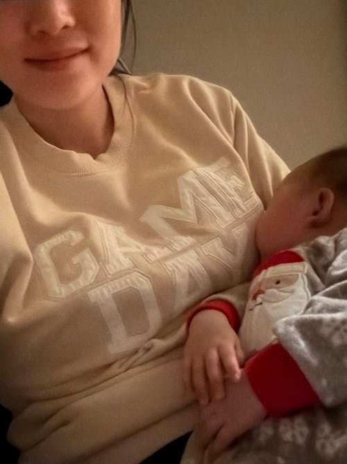 Game Day Nursing Sweatshirt- Tan