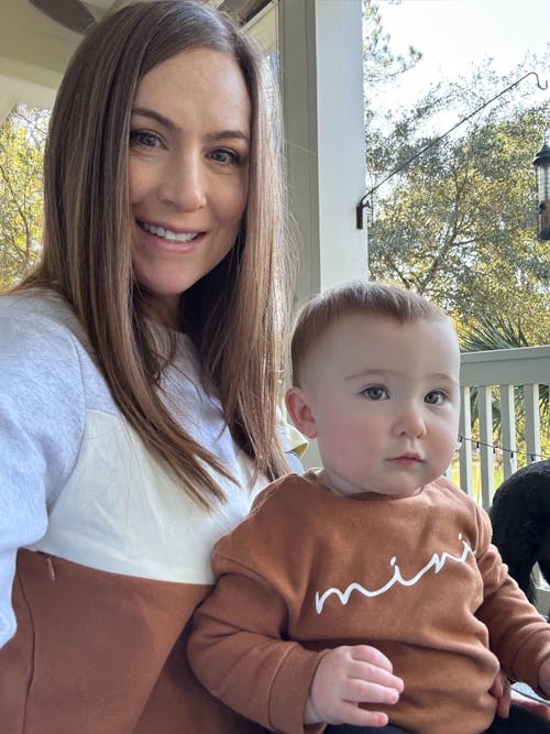 Sweetheart Nursing Sweatshirt - Camel