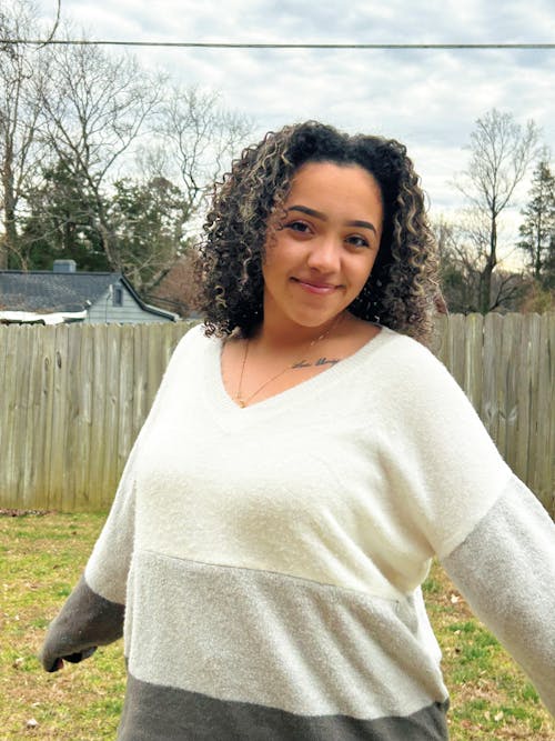 Fuzzy Nursing Sweater - Colorblock Gray 2.0