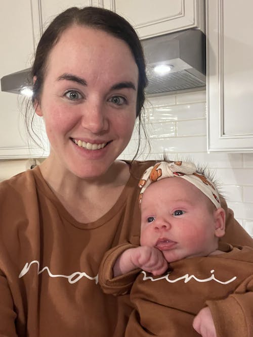 BACKORDER “Mama" and "Mini" Sweatshirt Bundle - Camel